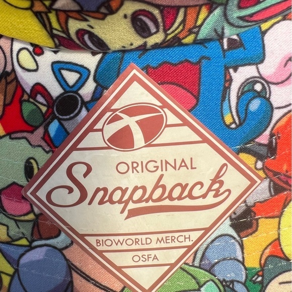 2014 Pokemon Snapback Hat Character Cap